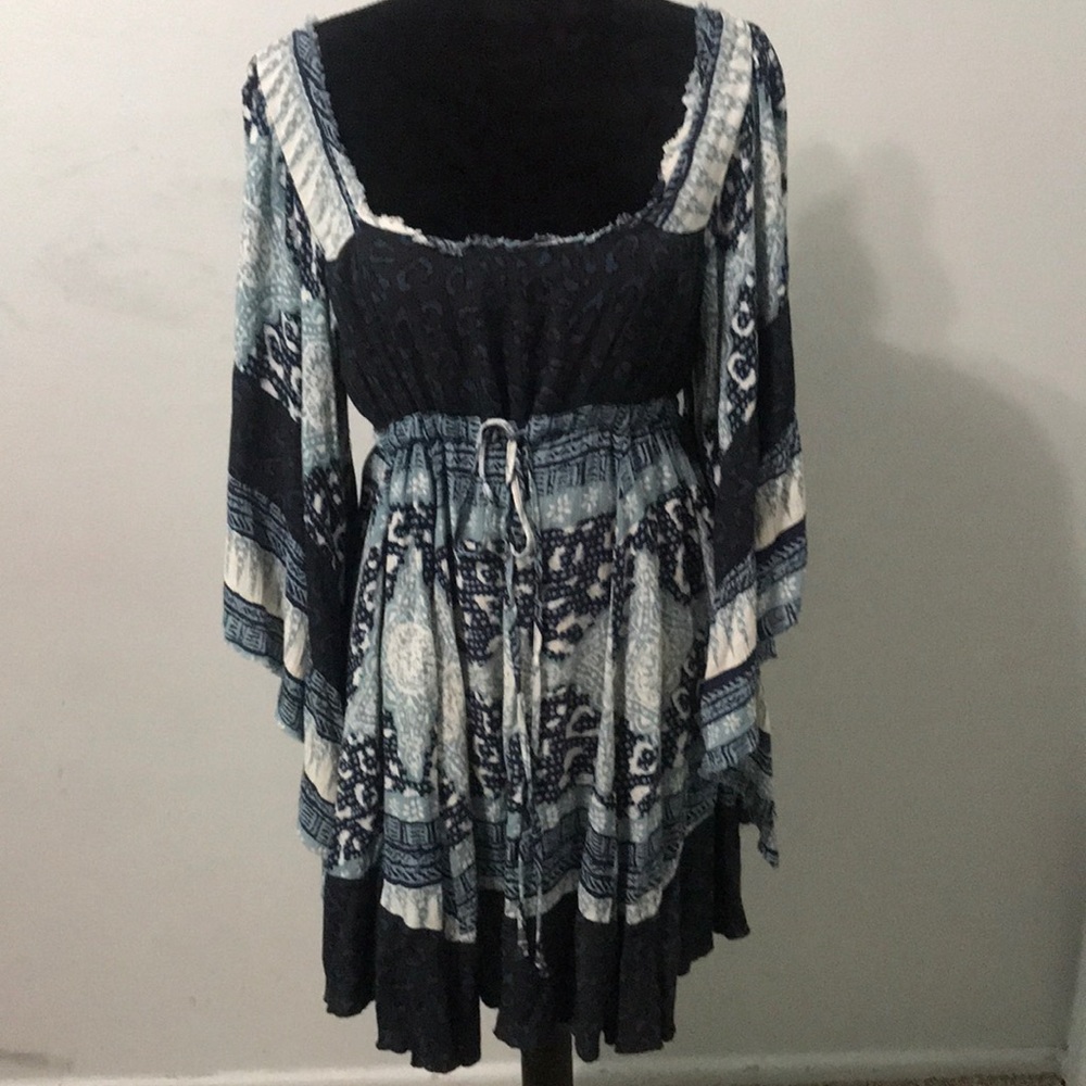 Free people pattern bell sleeve free